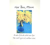 A Note Filled With Love For The Most Special Mother Ever - Pix & Pagels Heartfelt Sentimental Verses Fold Out Keepsake Greeting Card (Mum)