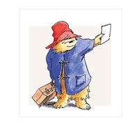 A Note from Paddington Bear Greetings Card with White Envelope Museum Collection