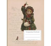 A notebook for girls 9-15 years with Tennyson's poem about flowers: College Ruled, Aesthetic Writing Journal for School, College, Work, Sketching, Journaling and Doodling