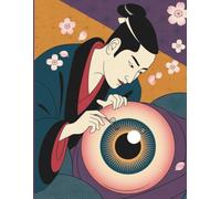 A Notebook of Optometry Ophthalmology Optometrist Abstract Japanese ophthalmologist design.: Perfect gift for Optometrists, Ophthalmologists, ophthalmology student and Technicians