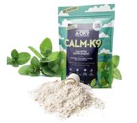 A-OK9 Calming Supplement Powder for Dogs - Helps with Anxiety Relief, Fireworks, Stress & Barking - Natural Ingredients & Superfoods - Mix w