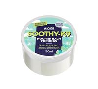 A-OK9 Lick-Safe Dog Paw & Nose Balm with Coconut Oil | All-Natural Moisturizer & Soother for Dry, Cracked Snout & Pads