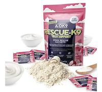 A-OK9 Rescue-K9 Digestive Support Supplement for Dogs - Probiotic, Prebiotic & Electrolyte Powder for Gut Balance, Firm Stools & Digestive Comfort - All Breeds