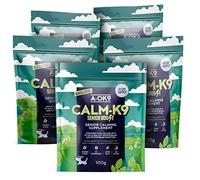 A-OK9 Senior Calm-K9 | 5x100g Multipack | Calming Supplement for Dogs | Helps with Anxiety Relief, Fireworks, Stress & Barking | Natural Ingredients | Mix with Dog or Puppy Food | For Senior Dogs