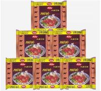 A-ONE PHO BO Beef Flavour Vietnamese Instant Rice Noodles 65g (Pack of 6)
