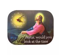 (A, One Size) Funny Wall Clock Jesus, Jesus Wall Clock, Jesus Would You Look at The Time Gift