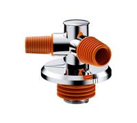 (A, One size) Upgraded ABS Triple Connector Long lasting Versatile Connector Easy to Install Flexible Connector for Sewer Pipes