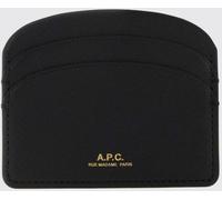A.p.c. A. P.C. Calfskin Leather Card Holder - Size: OS - female