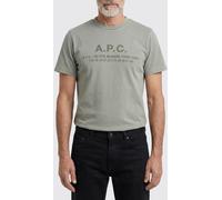 A.p.c. A. P.C. Cotton Logo T-Shirt - Size: L - male