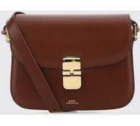 A.p.c. A. P.C. Grace Smooth Leather Crossbody Bag with Buckle