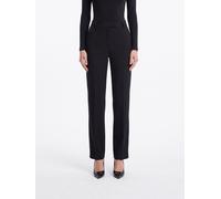 A.p.c. A. P.C. High-Waisted Slim Fit Crêpe Tailored Trousers - Size: 34 - female