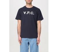 A.p.c. A. P.C. T-Shirt Men color Blue - Size: XL - male