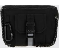 A.p.c. A. P.C. Trek Nylon Belt Bag with Zip Closure and Printed Logo