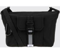 A.p.c. A. P.C. Trek Nylon Crossbody Bag with Zip Closure and Printed Logo