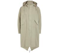 A.P.C. Hooded Cotton Parka Coat - Khaki - XL