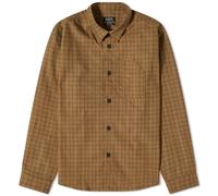A.P.C. Men's Anthony Check Overshirt Khaki Check