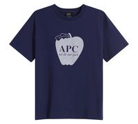 A.P.C. Men's Apple T-Shirt Indigo