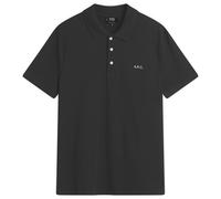 A.P.C. Men's Carter Logo Polo Black