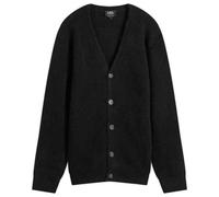 A.P.C. Men's Davis Alpaca Cardigan Black Small
