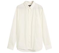 A.P.C. Men's Eduoard Logo Button Down Shirt White Small