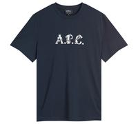 A.P.C. Men's Hugo Graphic Logo T-Shirt Dark Navy