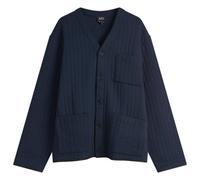 A.P.C. Men's Leandre Pleat Stitch Cardigan Dark Navy