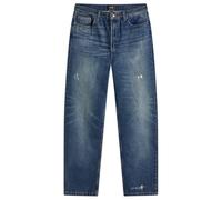 A.P.C. Men's Martin Jeans Distressed Washed Indigo