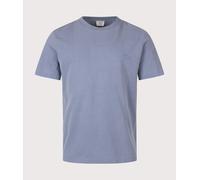 A.P.C. Mens Regular Fit Gabby GOTS T-Shirt - Colour: IAC Grey Blue - Size: Medium