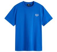 A.P.C. Men's Rue Madame Logo T-Shirt Blue/White