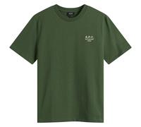 A.P.C. Men's Rue Madame Logo T-Shirt T Fonce/Blanc Medium