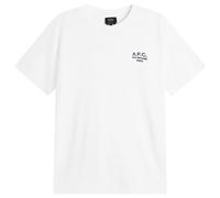 A.P.C. Men's Rue Madame Logo T-Shirt White/Dark Navy