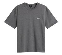 A.P.C. Men's Small VPC Logo T-Shirt Heathered Anthracite/White XL
