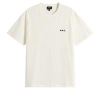 A.P.C. Men's Small VPC Logo T-Shirt White/Dark Navy Medium