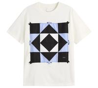 A.P.C. Men's T-Shirt Patchwork White