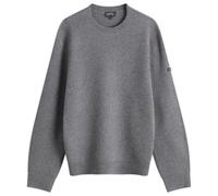 A.P.C. Men's Thomas Wafle Knit Jumper Heathered Anthracite