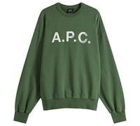 A.P.C. Men's Vintage Sweatshirt Dark Green Small