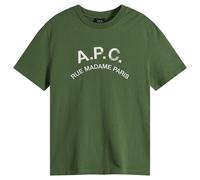 A.P.C. Men's Vintage T-Shirt Dark Green Medium