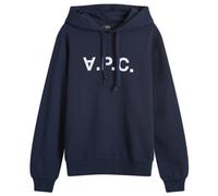A.P.C. Men's VPC Logo Hoodie Dark Navy/Ecru