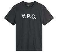 A.P.C. Men's VPC Logo T-Shirt Dark Navy/Ecru Medium