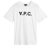A.P.C. Men's VPC Logo T-Shirt White/Dark Navy