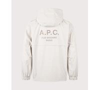 A.P.C. Mens Windbreaker - Colour: AAG Chalk - Size: Large