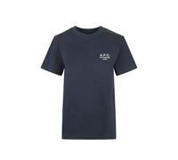 A.P.C. Rue Madame embroidered logo T-shirt - Black XS-S-L-XL