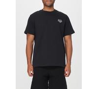 A.P.C. Men's Rue Madame Logo T-Shirt Black/White