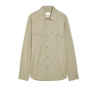 A.P.C. Warren Cotton-poplin Overshirt - Khaki - L