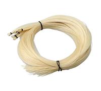 A Pack of 5 Horse Style Bow Hair for Violin Violin Tail Hair White 83cm
