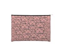 A Pack of Dogs Portable Dupont Paper Toiletry Bag â€“ Lightweight Multi-Purpose Pencil & Cosmetic Bag with Full-Print Design for Travel, School & Daily Use