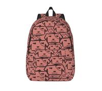 A Pack Of Dogs Stylish Canvas Backpack For Men Women Teens â€“ Lightweight Durable 12oz Polyester Canvas Daypack With Adjustable Straps, Large Capacity For School, Travel, Work, Outdoor Activities