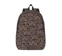 A Pack Of Dogs Stylish Canvas Backpack For Men Women Teens â€“ Lightweight Durable 12oz Polyester Canvas Daypack With Adjustable Straps, Large Capacity For School, Travel, Work, Outdoor Activities