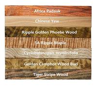A Pack of Mixed Craft Wood Pen Turning Blanks,Woodworking Project Kits,Wood Blocks,DIY Wood. (127mmx20mmx20mm, Set3)