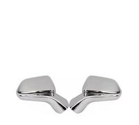 A Pair Compatible With Chevy Camaro SS RS ZL1 LT 2016-2022 ABS Chrome Car Rearview Side Mirror Cover Wing Cap Exterior Door Trim Adhesive Sticker